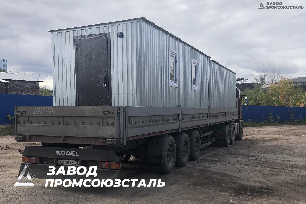 bytovka-ofis-dlya-rabochego-personala-2-sht.-24h24h6-m.-uteplenie-100-mm.-srok-izgotovleniya-14-dnej.-otpravlyaem-v-g.-abakan. Бытовка для офиса металлическая 2,4×2,4×12 м