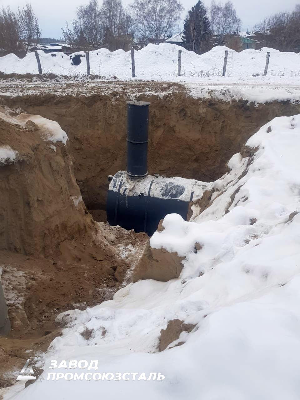 Пожарная ёмкость 30м³